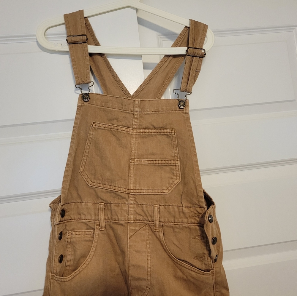 Ziggy overalls tan